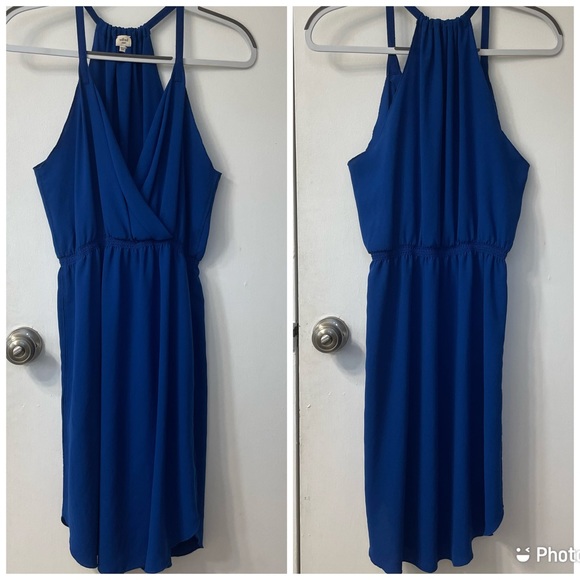 ARITZIA WILFRED Women’s Royal Blue Dress. Size S - Picture 1 of 11